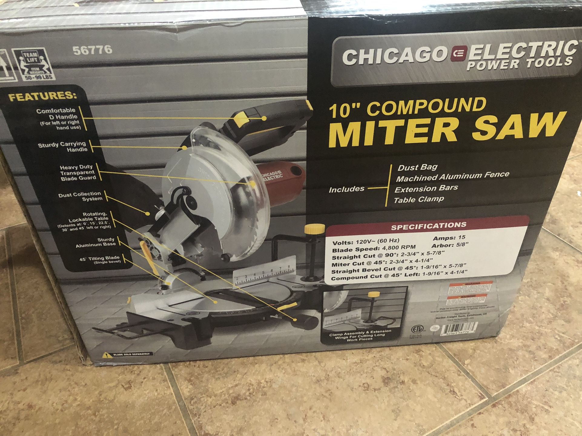 Chicago Electric Miter Saw