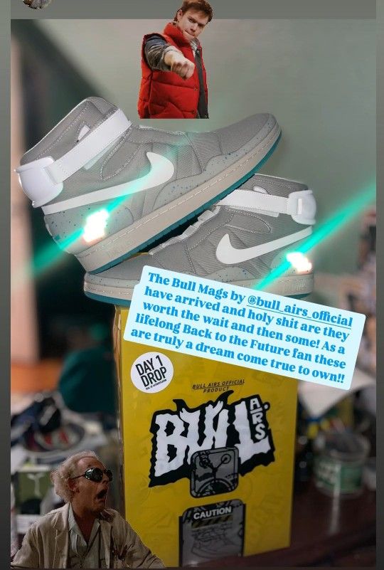 Bull Mags Size 8 Very Rare
