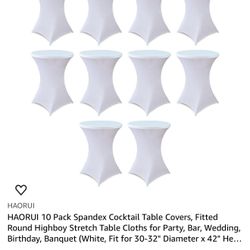 Cocktails Table Covers 