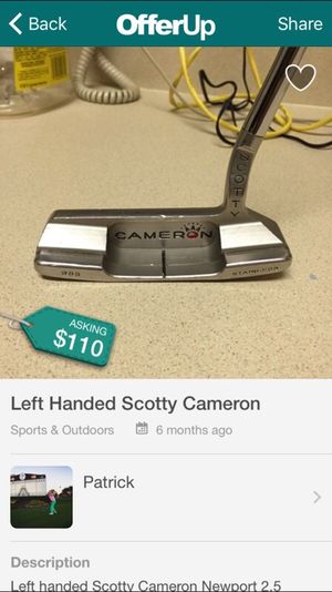 Scotty Cameron Left Handed Putters >> Left Handed Scotty Cameron Newport 2 5 For Sale In North Scotty Cameron Left Handed Putters >> Left Handed Scotty Cameron Newport 2 5 For Sale In North