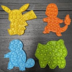 Pokemon Fidget Bubble Pop Toys