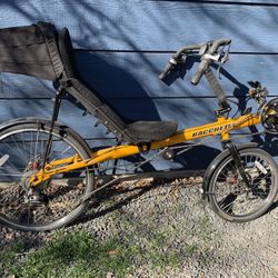 Offer up hotsell recumbent bike
