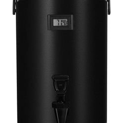 VorChef Hot Beverage Dispenser, 304 Stainless Steel Insulated Beverage  Dispenser Cold and Hot Drink dispenser with Thermometer–3.2-Gallons 12  Liters Water Dispenser with Spigot for Tea & Coffee, Water: Iced Beverage