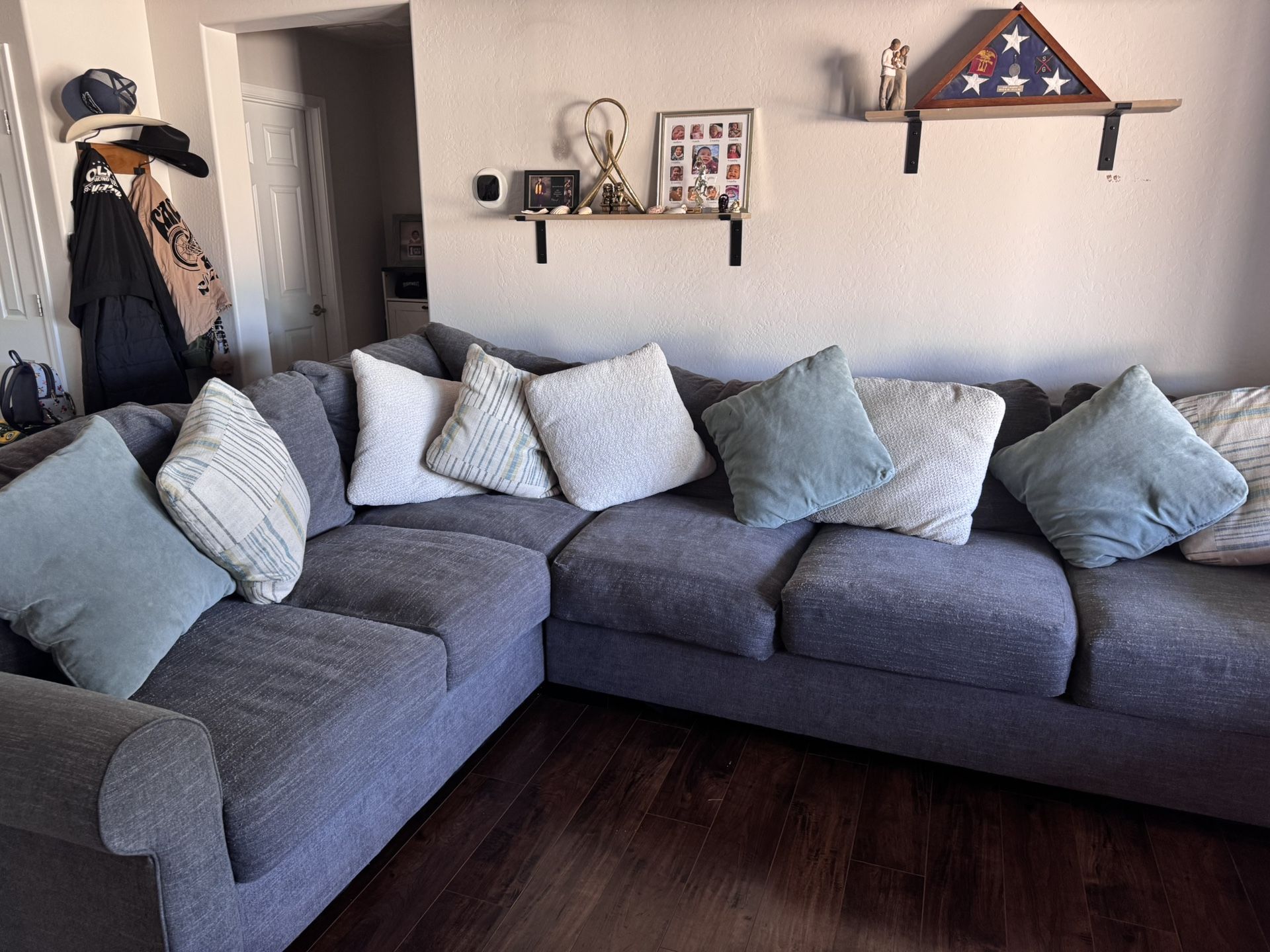 Grey Sectional Couch