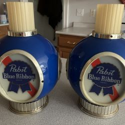Pabst Blue Ribbon Wall Sconses