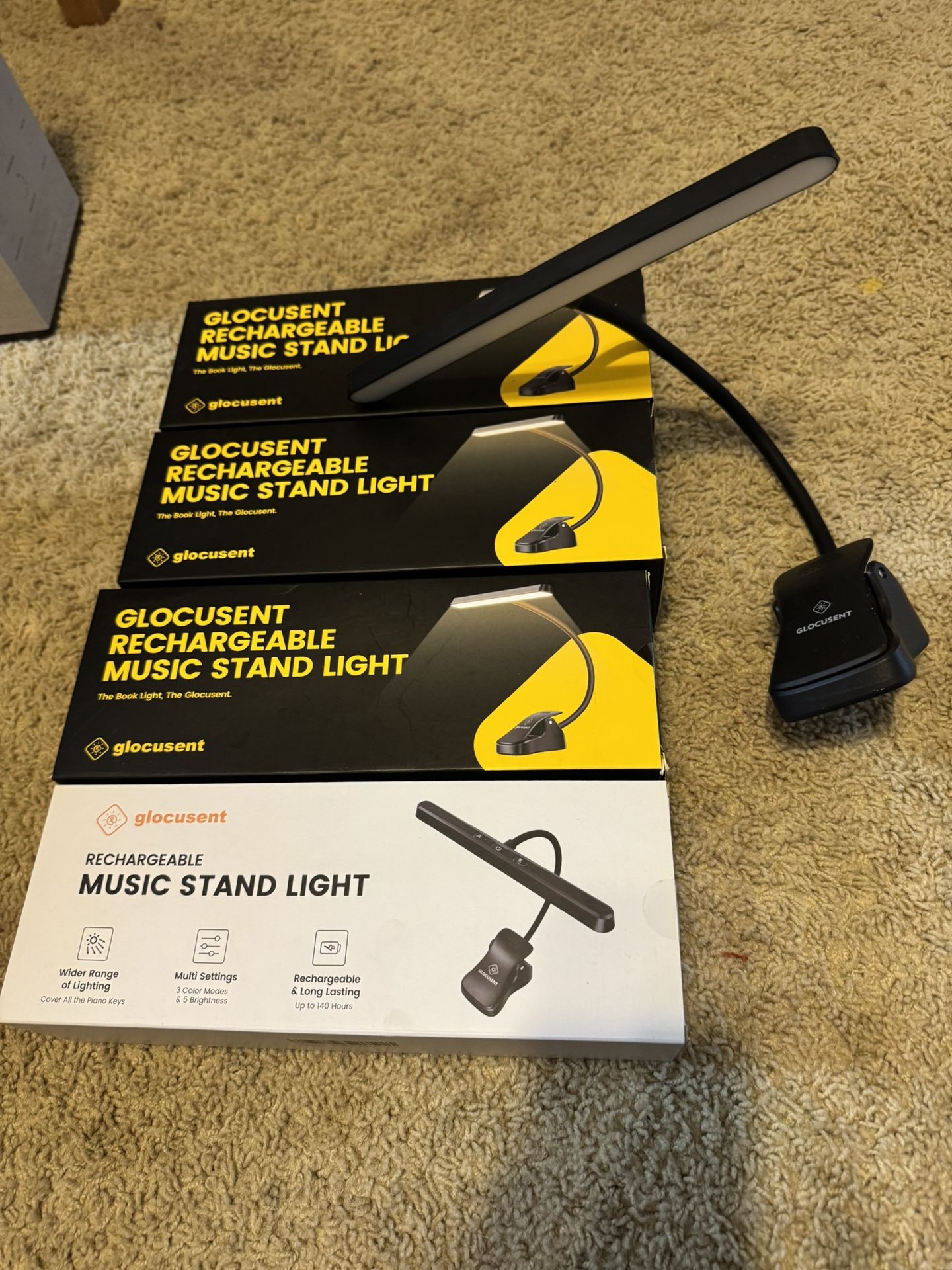 NEW Rechargeable Music Stand Light