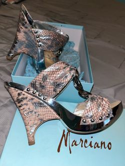 Guess ladies Snakeskin Heels