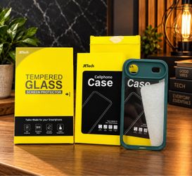 iPhone 17 Air JETech Case + Privacy Screen Protector 2-Pack