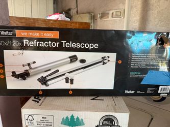 Vivitar 60x/120x Refractor Telescope