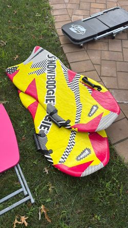 Snow boogie boards