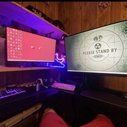 gaming pc setup 