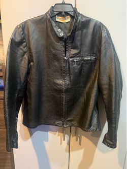 Woman’s Harley leather jacket