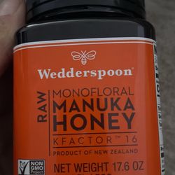 RAW Monofloral Manuka Honey 