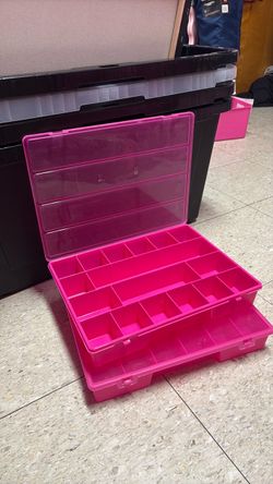 Pink Supplies Organizer