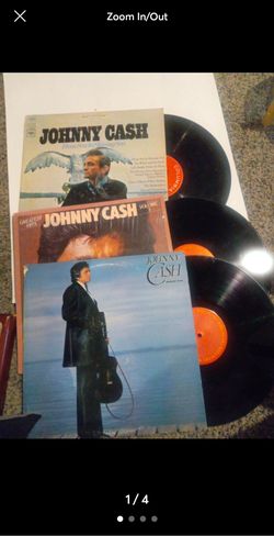 Johnny Cash Vinyl Record LP Lot of 3