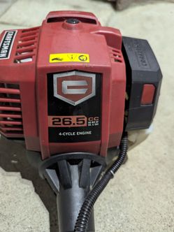 Excellent running 4 cycle  Craftsman 26.5cc string trimmer, weedwacker, weed eater