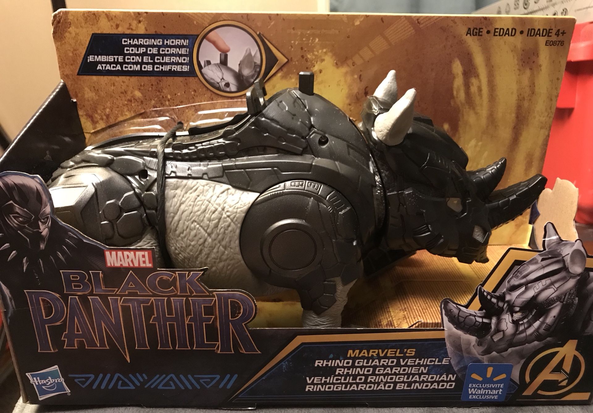 Marvel black Panther Rhino vehicle!!!