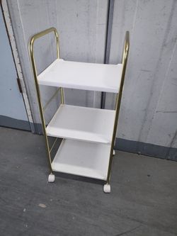 3 Level Rolling Cart - Vintage Style