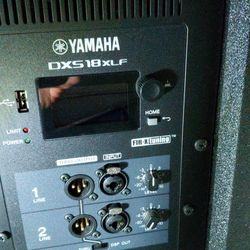 Yamaha DXS18XLF Powered Subwoofer.1300