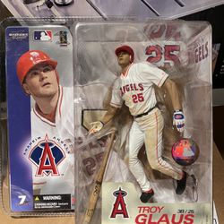 Mcfarlane Sports Picks Baseball Troy Glaus Figure Anaheim Angels