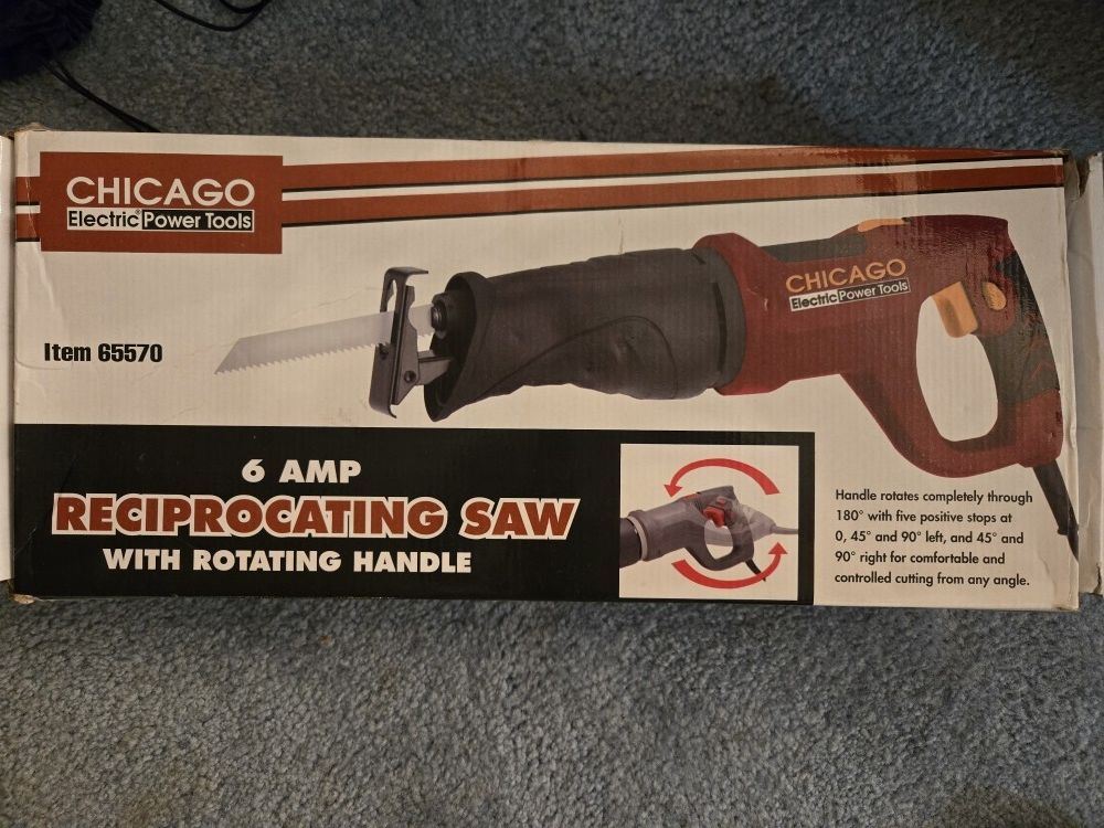 Chicago Reciprocating Saw Brand New