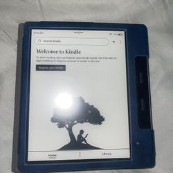 Kindle Oasis 10th gen (with cover)