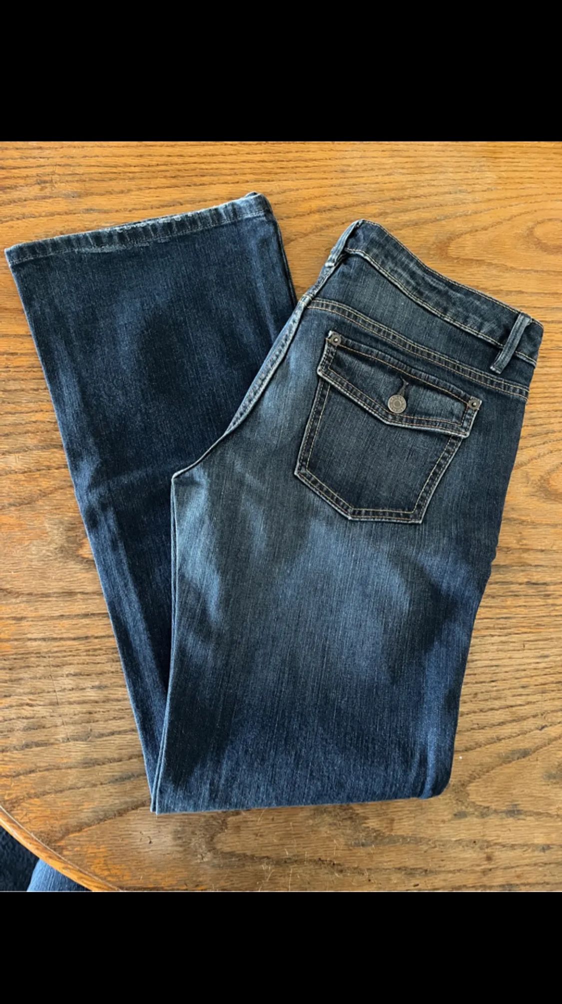 Women’s Banana Republic Blue Jeans Boot Cut Style Size 8