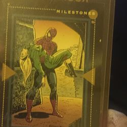 Spiderman Rookie Card The Death Of Gwen  Stacy