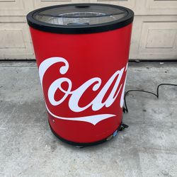 COCA COLA ROLLING COOLER