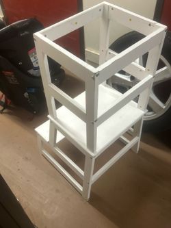 Kids kitchen step stool