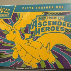 Pokémon Elite Trainer Box Mega Evolution Ascended Heroes 