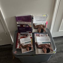 Massage Therapy Study books 