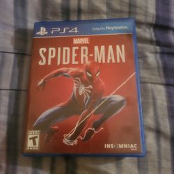 Spiderman for Playstation 4