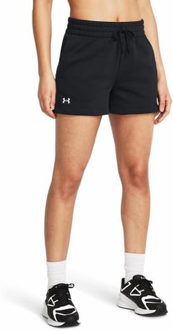Under Armour Women’s UA Rival Fleece 2.75" Shorts, Black, XS