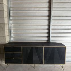 Wood Sideboard, Credenza, Buffet Dresser