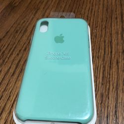 iPhone XR Genuine Apple Silicone Case Spearmint / “Mint Green”
