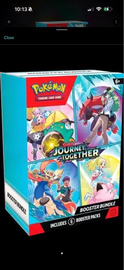 Pokémon TCG Scarlet & Violet Journey Together Booster Bundle