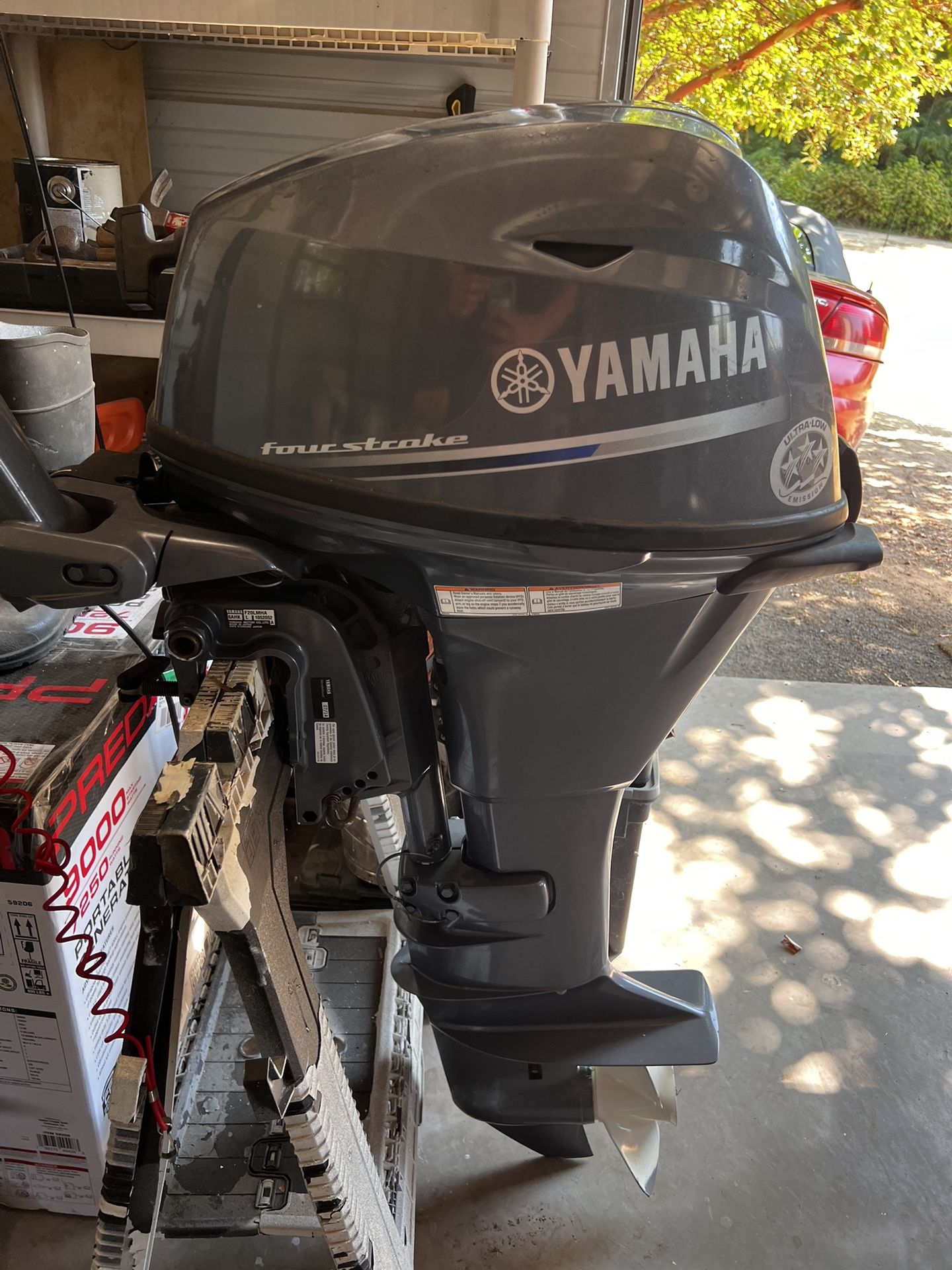 20 Hp Yamaha Outboard 