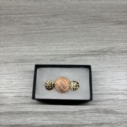 10k Nugget Earrings 