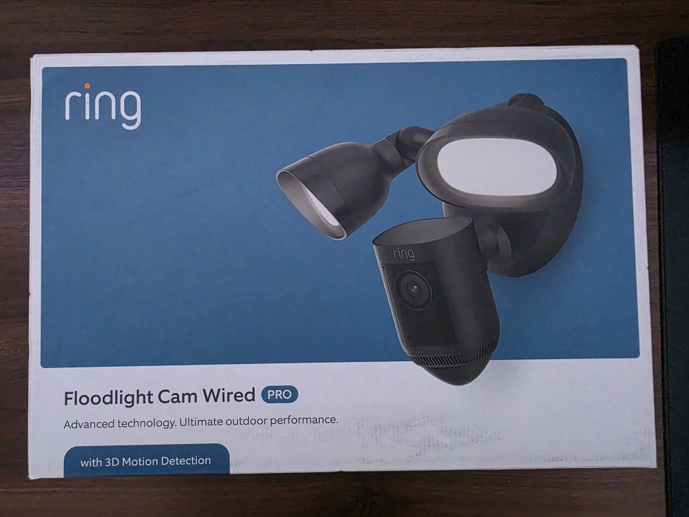Ring Floodlight Cam Wired PRO