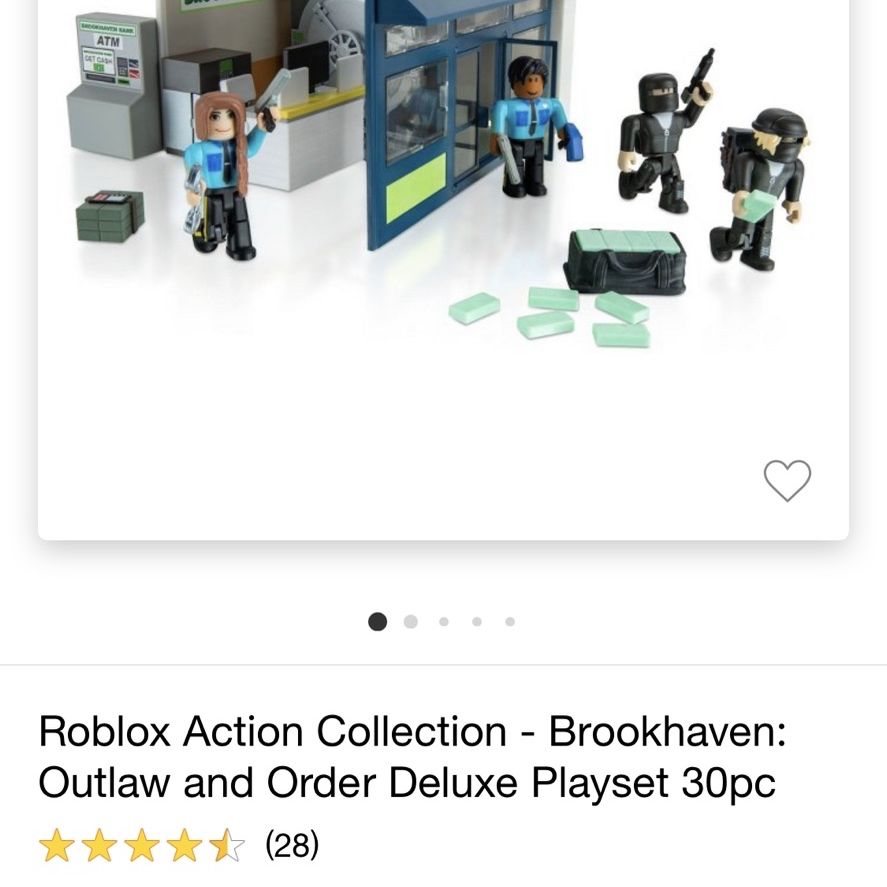 Roblox Action Collection: Brookhaven: Outlaw and Order Deluxe