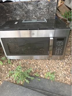 Over the range GE microwave