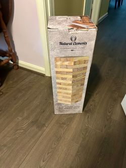 New Giant Wood Tumbling Tower - Outdoor and Indoor Game