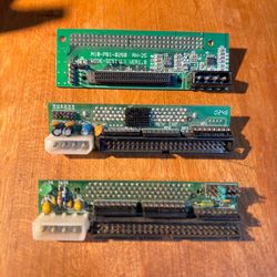Set of 5.  SCSI ADAPTERS