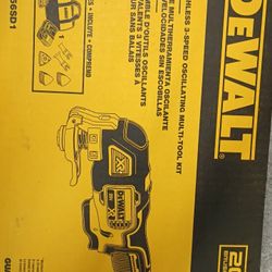 BRAND NEW, IN BOX!
DeWalt Brushless 3-speed Oscillating Multi-Tool
