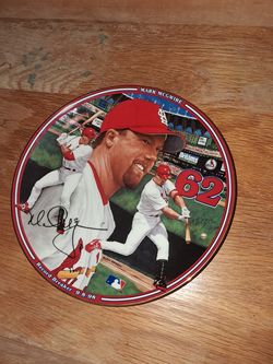 Mark mcgwire home run plate plate 12176A