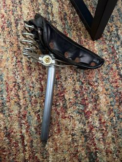 Vintage bike seat