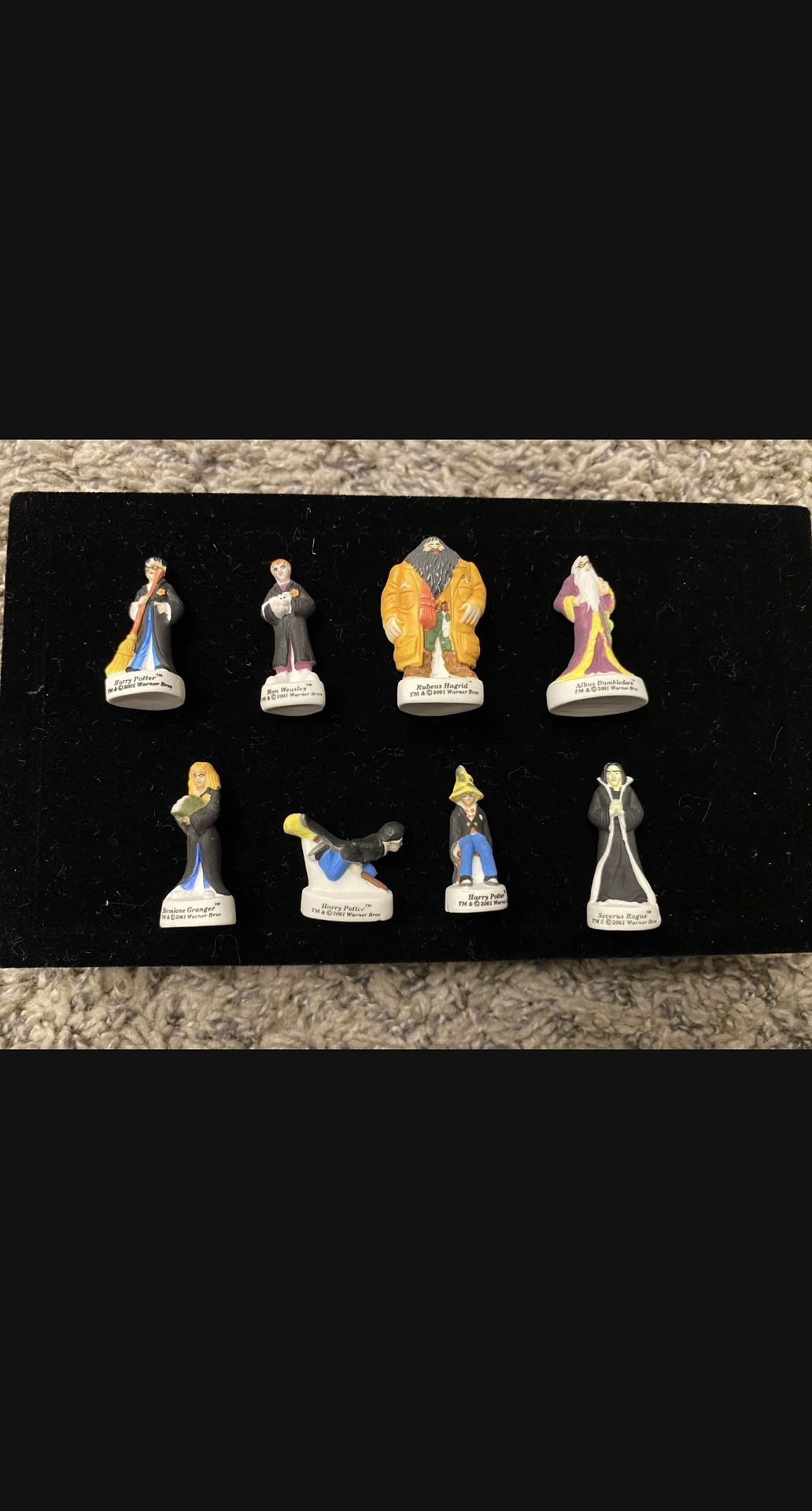 Harry Potter and the Sorcerer’s Stone Porcelain French Feves or King Cake Baby Doll 8-Piece Set