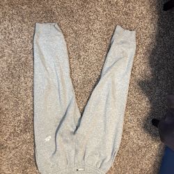 Light Gray Nike Sweatpants Large