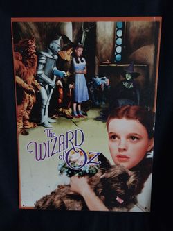 Wizard of Oz Tin Poster